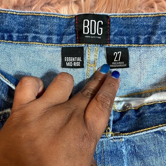 BDG Urban Outfitters Denim Essential MID-RISE Size27 - Picture 3 of 8